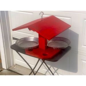 Large Hanging Bird Feeder House w/ Trays